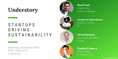 Startups Driving Sustainability - February 2022 Showcase tickets