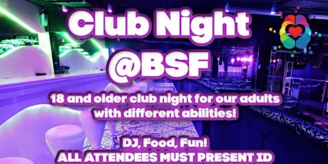 Club Night @BSF boletos