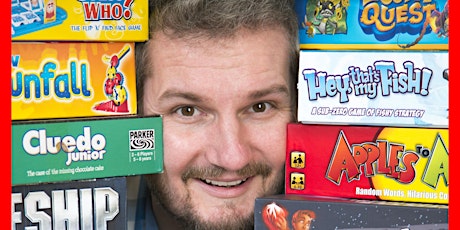 Games with James - kids comedy at Chippenham Fringe Feb tickets