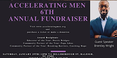 Accelerating Men 6th Annual Fundraiser tickets