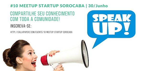 #10 Meetup Startup Sorocaba