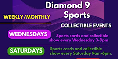 Primaire afbeelding van Diamond 9 Sports Cards and Collectible Show