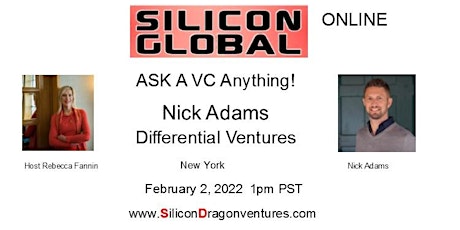 Ask VC Nick Adams of Differential Ventures Anything! tickets