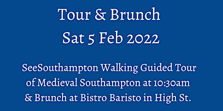 Southampton - Tour & Brunch tickets