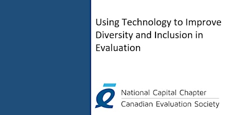 Using Technology to Improve Diversity and Inclusion in Evaluation