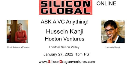 Ask VC Hussein Kanji of Hoxton Ventures Anything! tickets