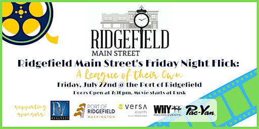 Friday Night Flicks with Ridgefield Main Street