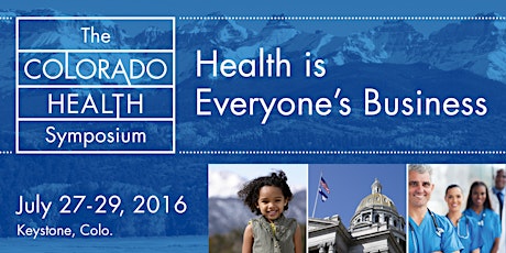 2016 Colorado Health Symposium - Live Stream primary image
