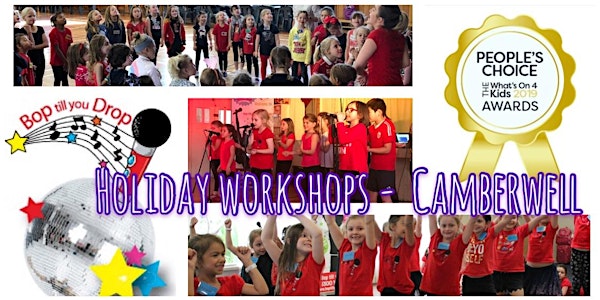 Bop till you Drop CAMBERWELL  School Holiday Performance Workshop