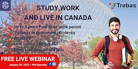 STUDY, WORK AND LIVE ABROAD FREE WEBINAR tickets