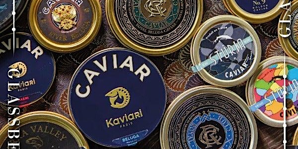Caviar Pairing and Tasting Workshop with Glassbelly