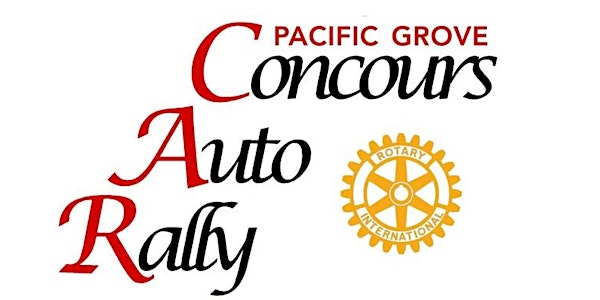2022 Pacific Grove Concours Auto Rally