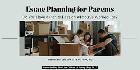 Estate Planning for Parents tickets