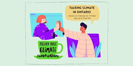 Talking Climate in Ontario tickets