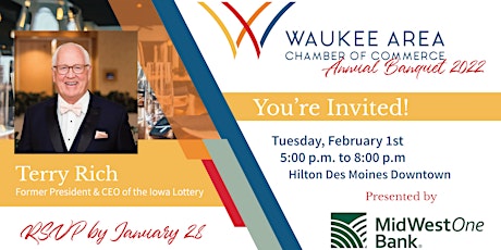2022 Waukee Area Chamber of Commerce Annual Banquet tickets