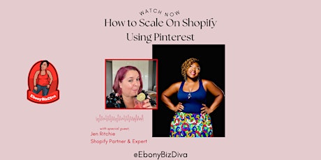 Scale On Shopify Using Pinterest tickets