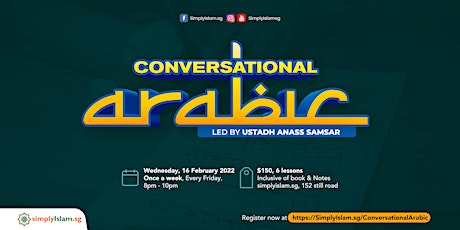 Conversational Arabic Course tickets