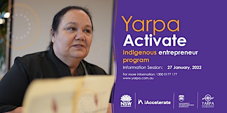 Yarpa Activate Information Sessions tickets