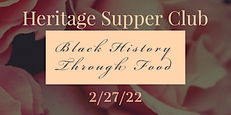 Black History Through Food tickets