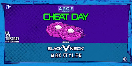 Black V Neck | Max Styler   CHEAT DAY
