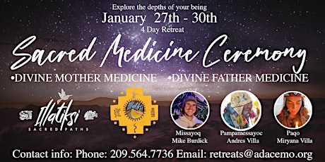 4 Day Sacred Medicine Celebration Retreat tickets
