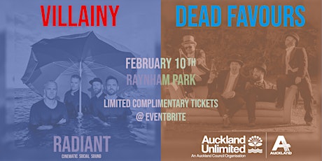 Radiant presents: Villainy and Dead Favours - Auckland