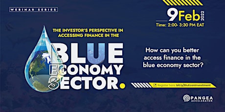 The Investor's Perspective in Accessing Finance in the Blue Economy Sector tickets