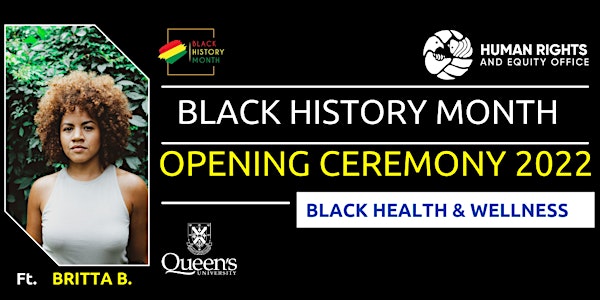 Black History Month Opening Ceremony 2022