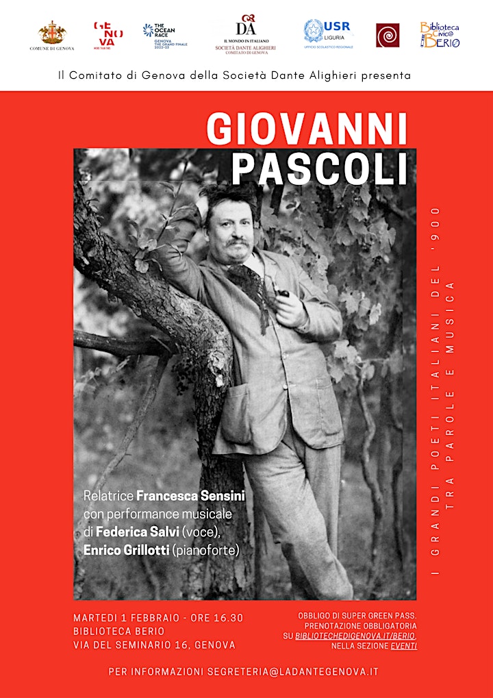 Immagine I grandi poeti italiani del '900 - Giovanni Pascoli