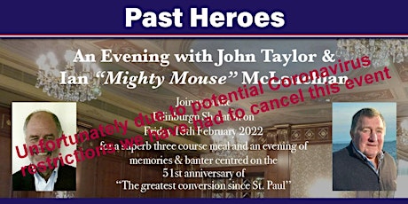 An Evening with John Taylor and Ian "Mighty Mouse" McLauchlan tickets