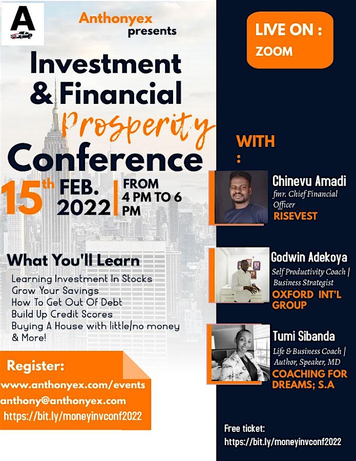 INVESTMENT & FINANCIAL PROSPERITY CONFERENCE 2022 image