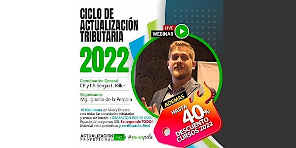 CICLO DE ACTUALIZACIÓN TRIBUTARIA -Año 2022-