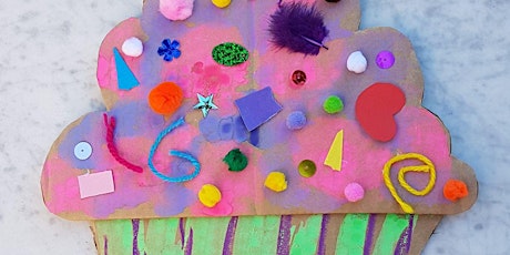 Creative Kids Brisbane Art in the Park: Giant Cupcake Paintings tickets