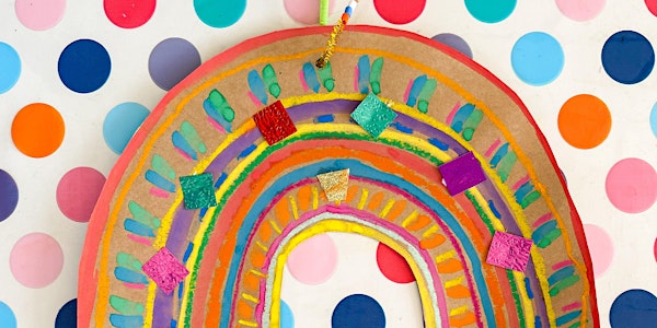 Creative Kids Brisbane Art in the Park: Colourful Rainbow Kites