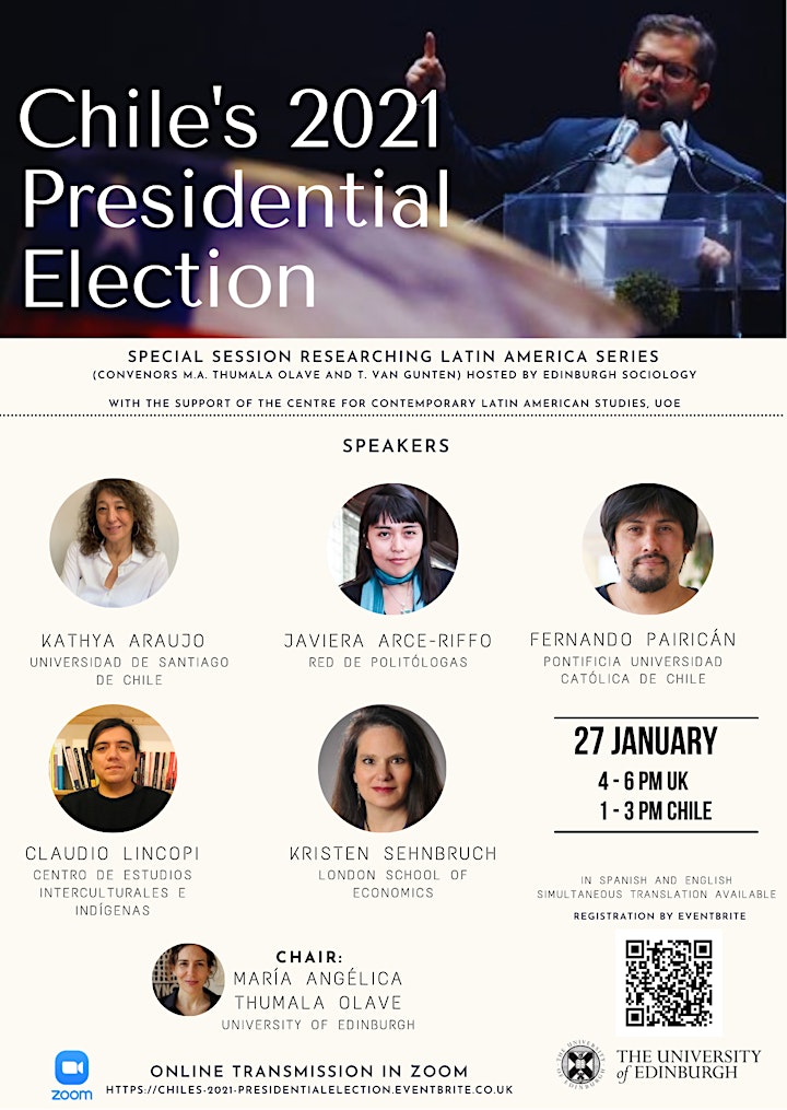 Chile's 2021 Presidential Election - the Researching Latin America Series image