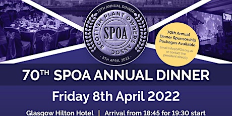 70th Annual SPOA Dinner tickets