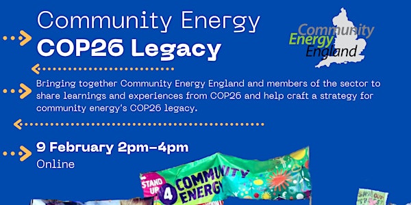 Community Energy COP26 Legacy