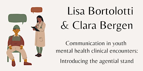 Communication in Youth Mental Health Clinical Encounters: an Agential Stand tickets