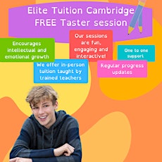 FREE Tuition Taster Session for GCSE English - Cambridge tickets