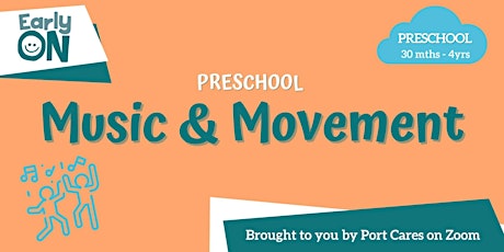 Preschool Music & Movement tickets