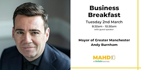Business Breakfast with Andy Burnham tickets