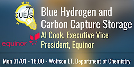 Blue Hydrogen and Carbon Capture Storage by Al Cook tickets