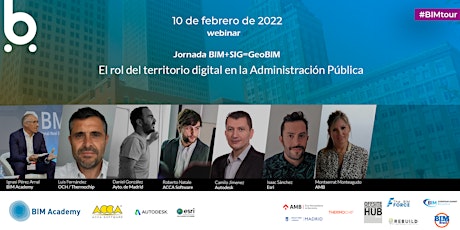 GeoBIMtour 2022: El rol del territorio digital en la Administración Pública boletos
