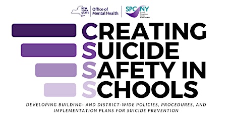 Creating Suicide Safety in School - January 26, 2022 entradas