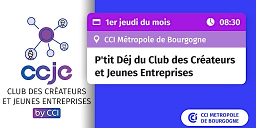 Image principale de P'tit Dej réseau du Club des Créateurs et Jeunes Entreprises
