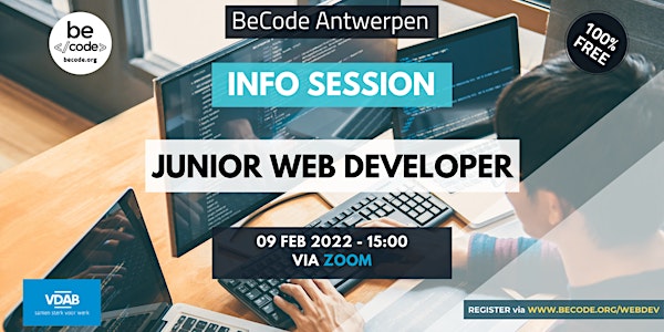 BeCode Antwerp - Info session - Junior Web Developer