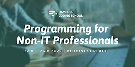 Bildungsurlaub: Programming for Non-IT Professionals Tickets