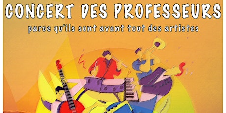 CONCERT DES PROFESSEURS 2021-2022 primary image