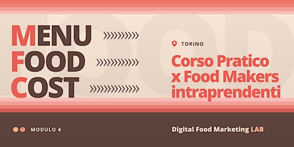4. Menu Food Cost | Corso per Food Makers Intraprendenti