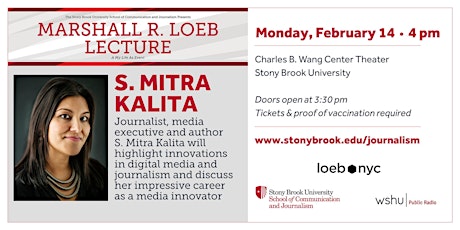 Marshall R. Loeb Lecture: S. Mitra Kalita tickets